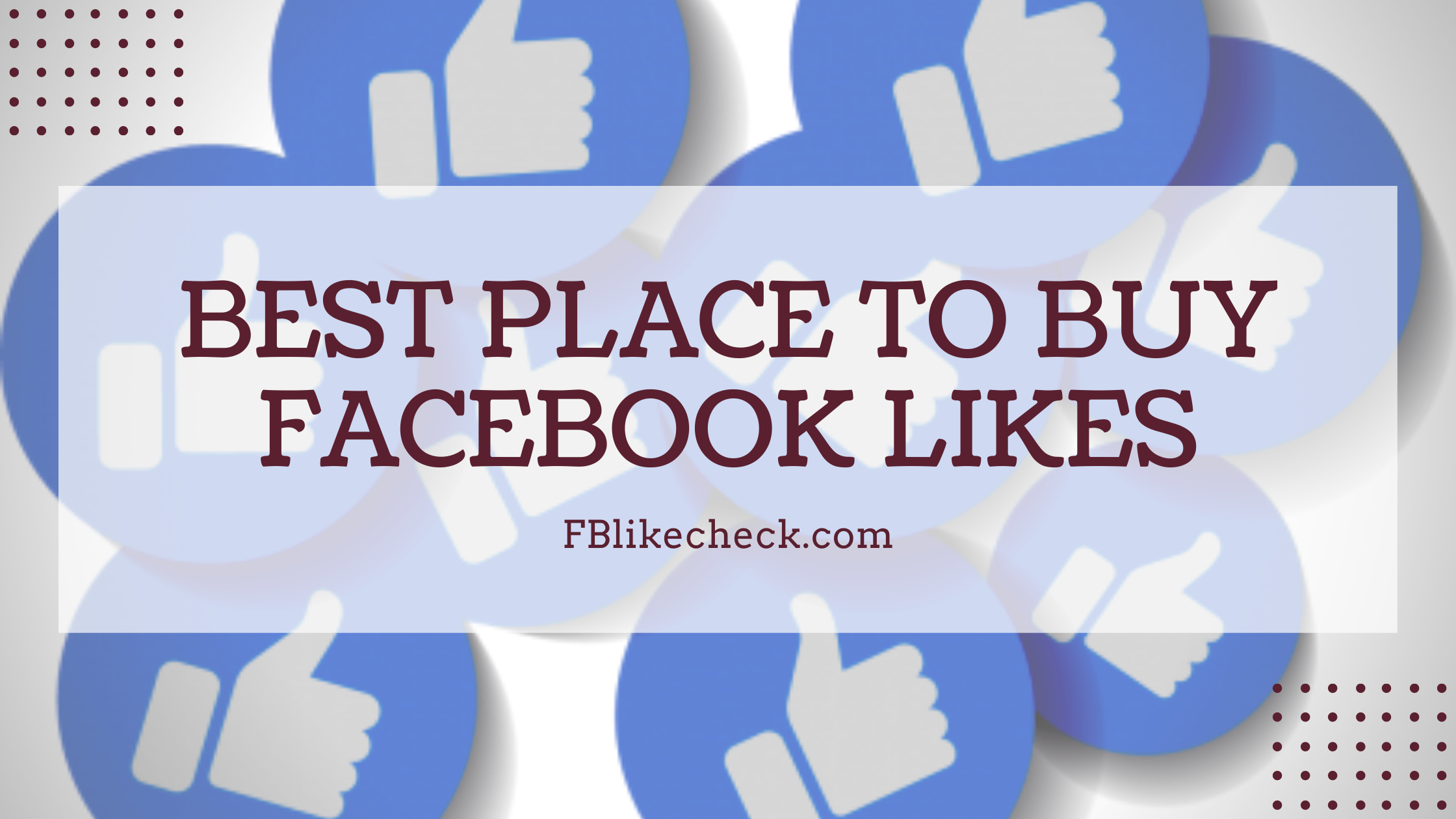 Best place to buy facebook Likes
